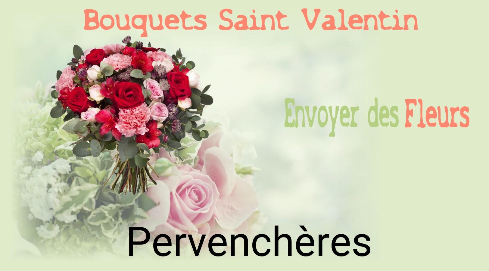 Roses de Saint-Valentin livrées à Pervenchères